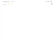 Tablet Screenshot of neotekevents.com